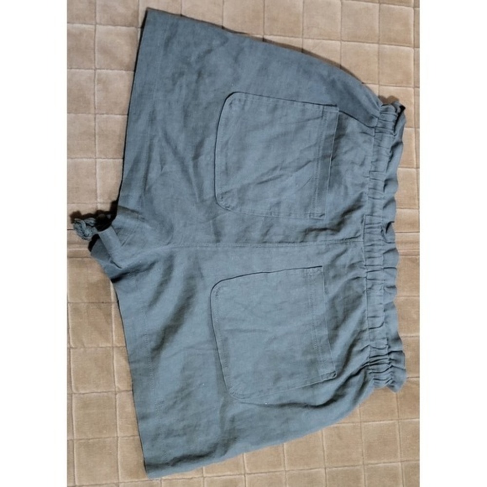 Universal Thread Green Paperbag Casual Shorts Womens Small S Pull On Drawstring